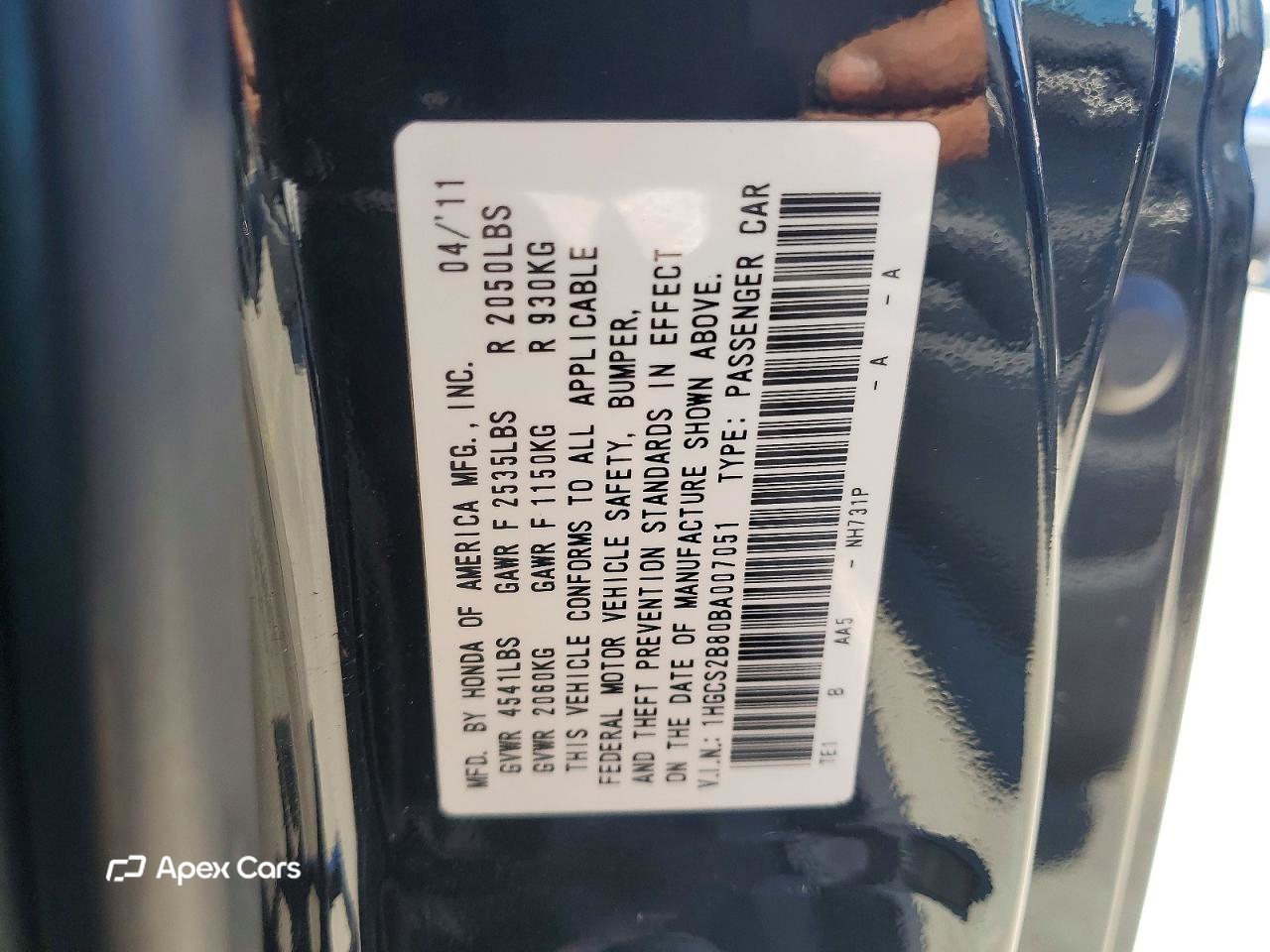 Honda Accord 2011