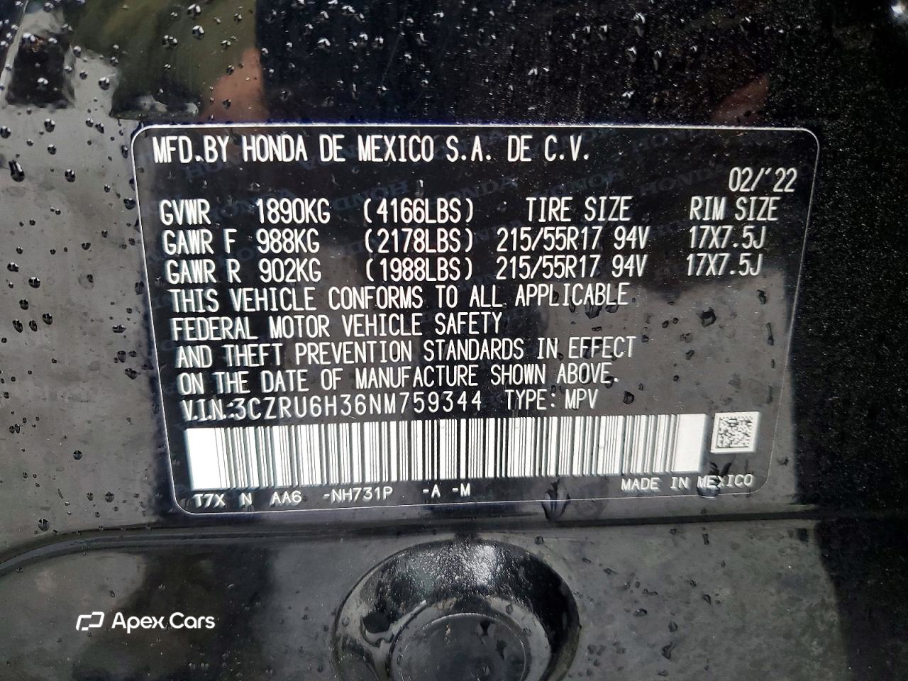 Honda HR-V 2022