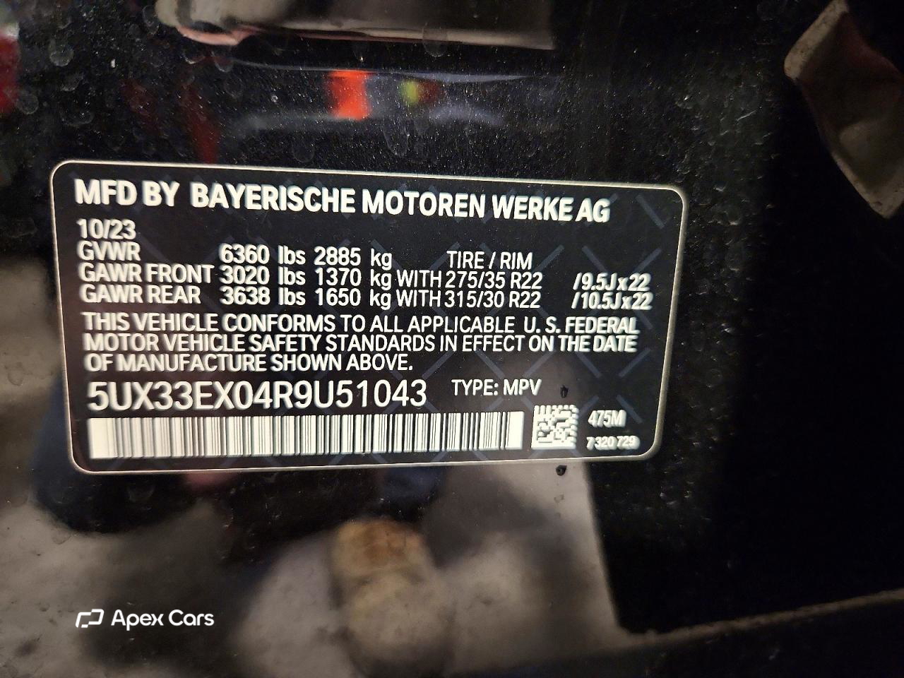 BMW X6 2024