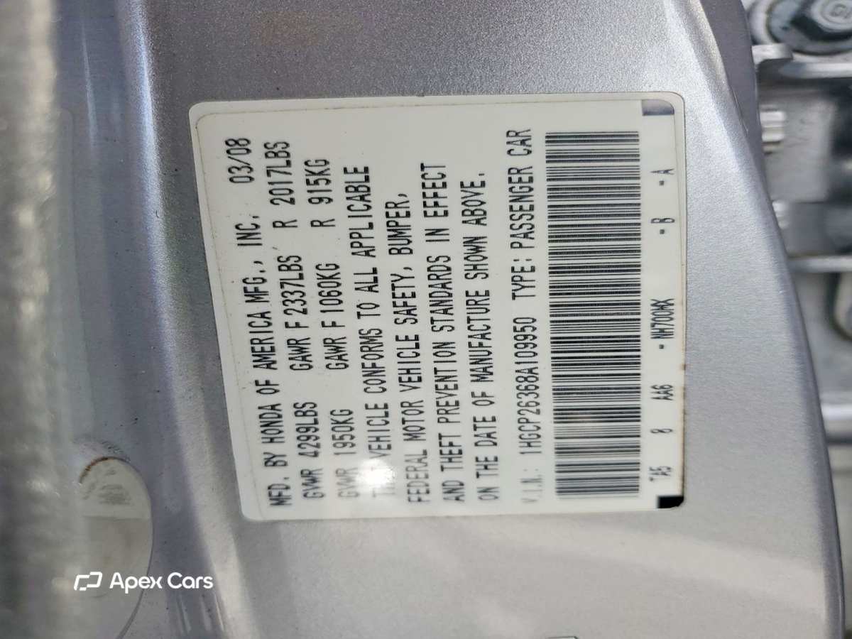 Honda Accord 2008