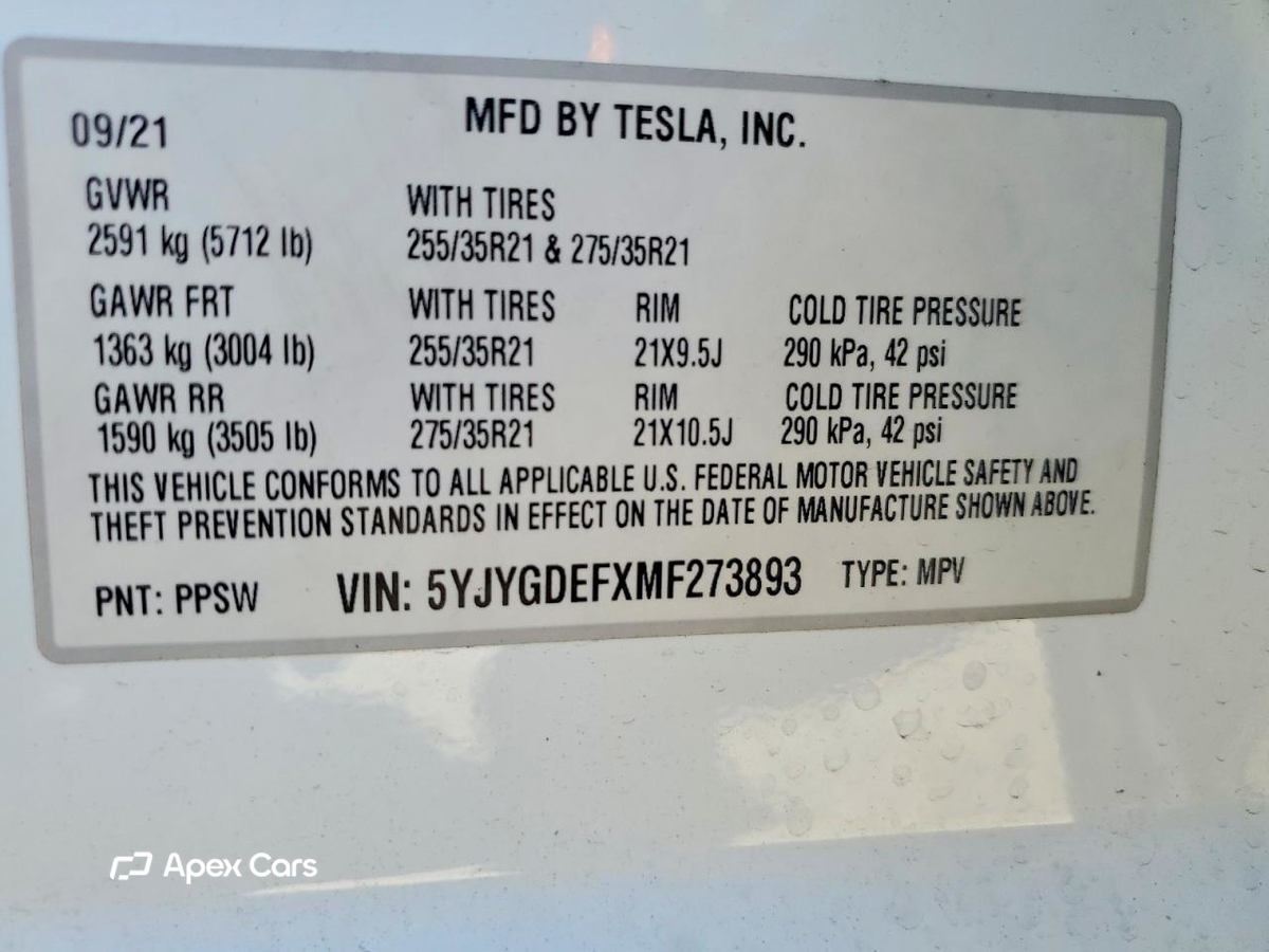 Tesla Model Y 2021