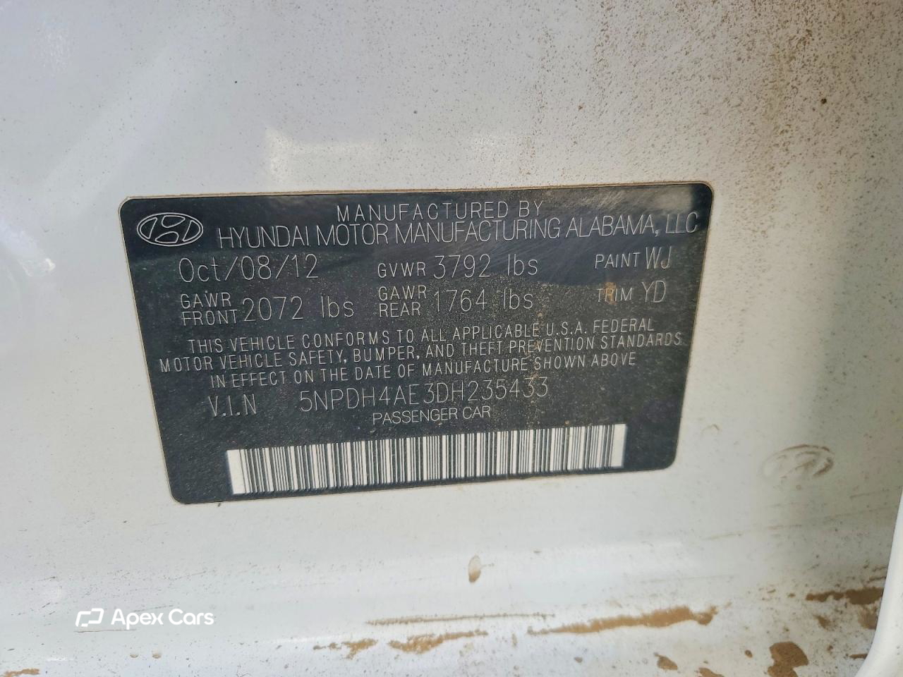Hyundai Elantra 2013