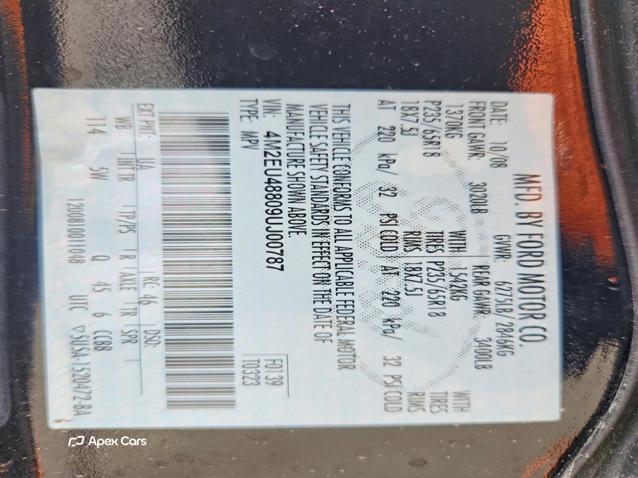 Mercury Mountaineer 2009