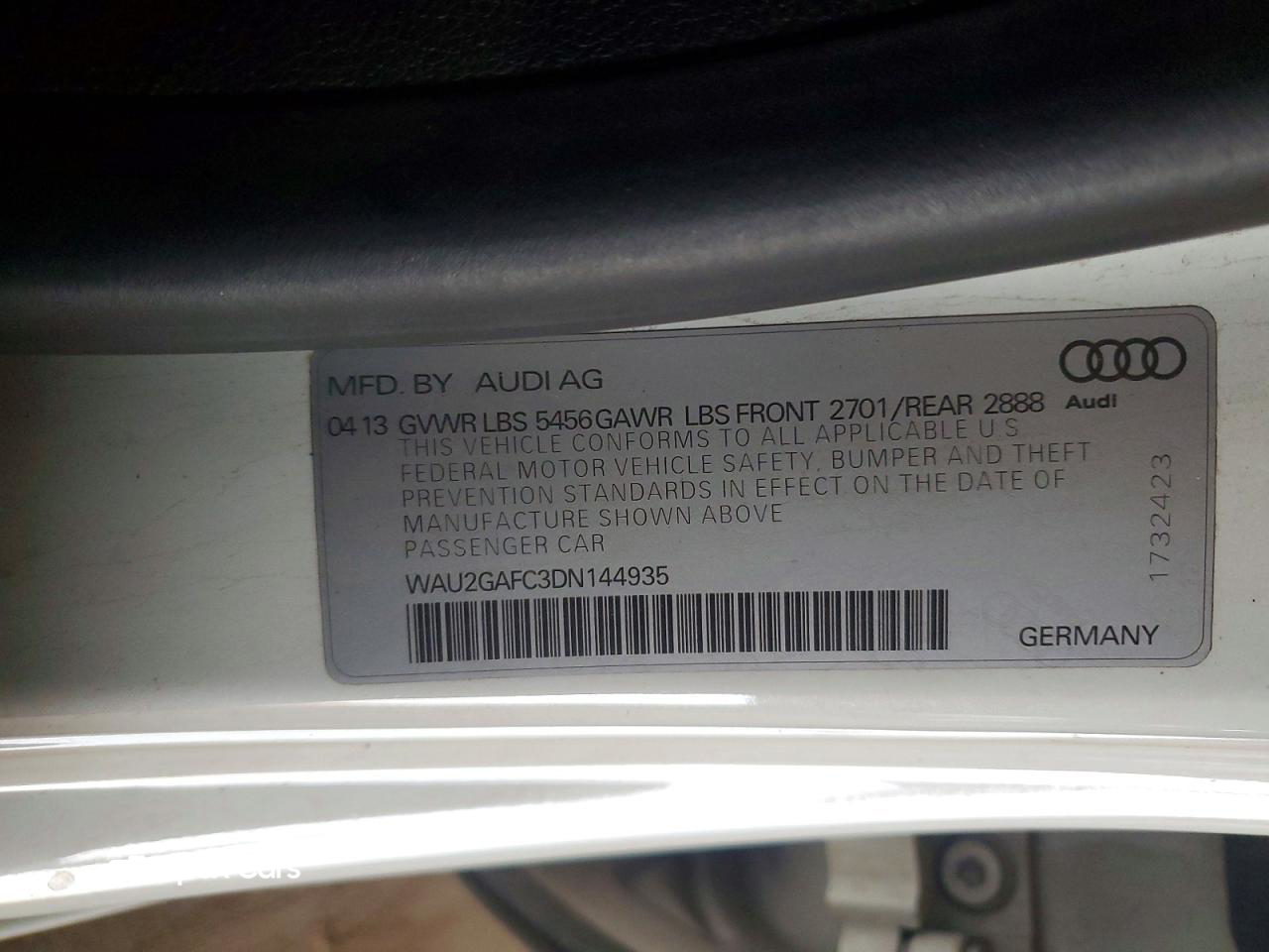 Audi A7 2013