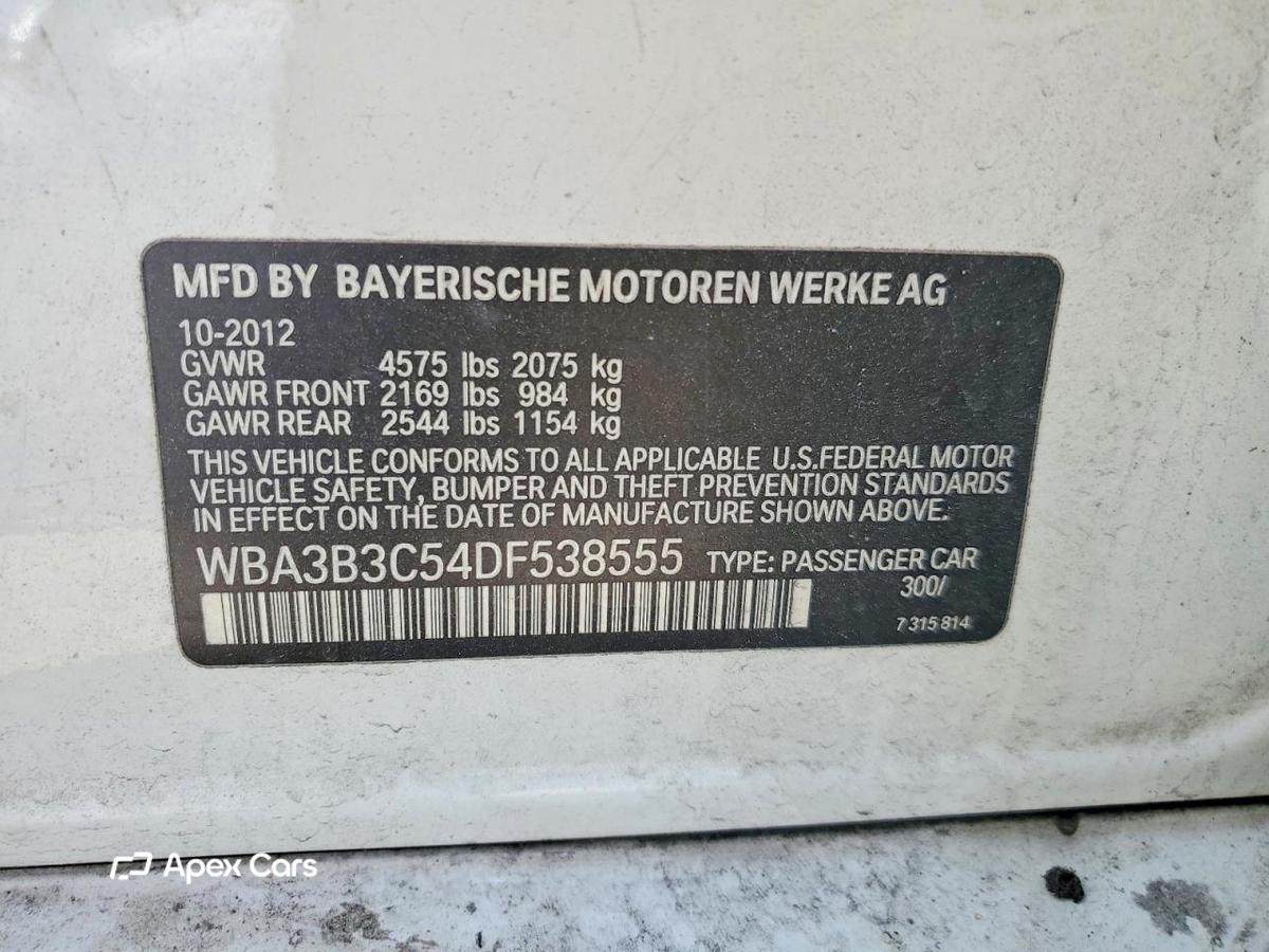 BMW Series 3 2013