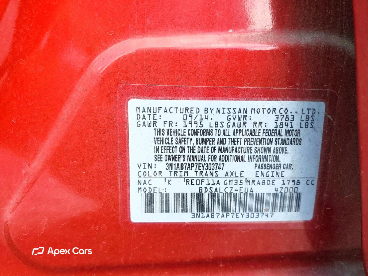 Nissan Sentra 2014