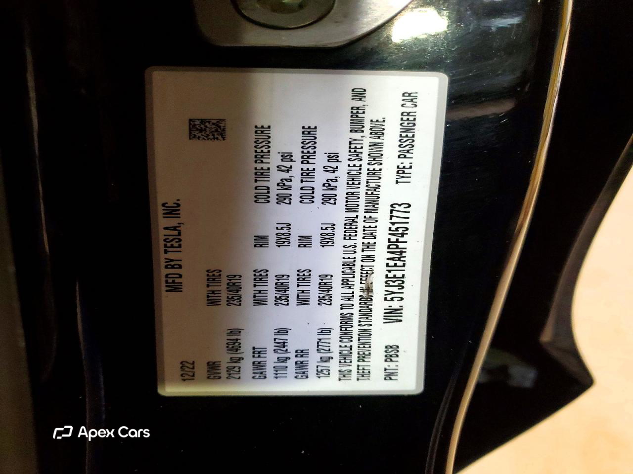 Tesla Model 3 2023