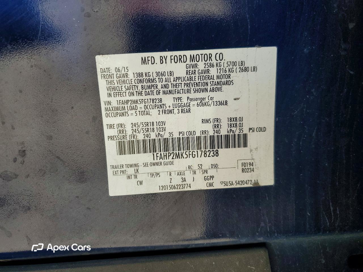 Ford Taurus 2015