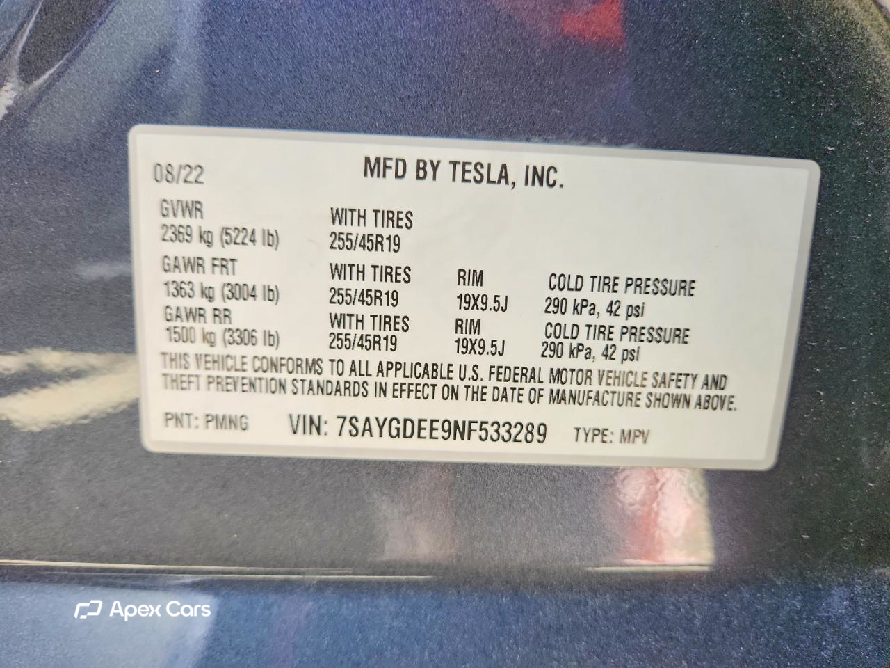 Tesla Model Y 2022