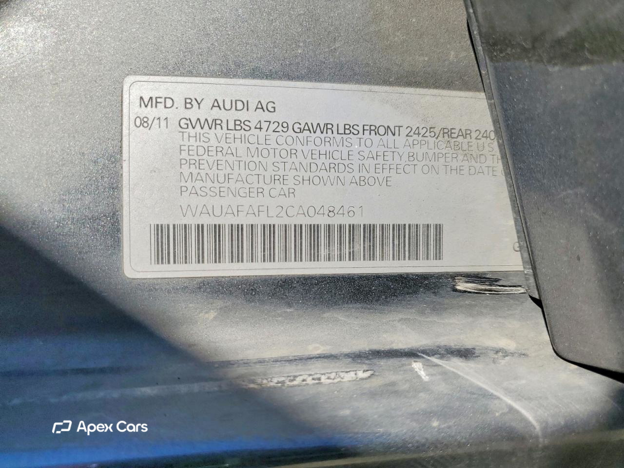 Audi A4 2012