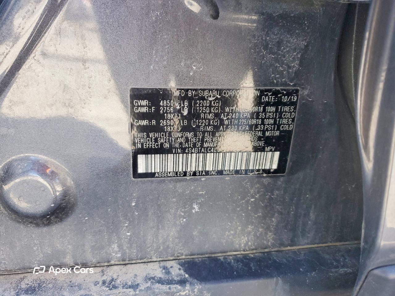 Subaru Outback 2020