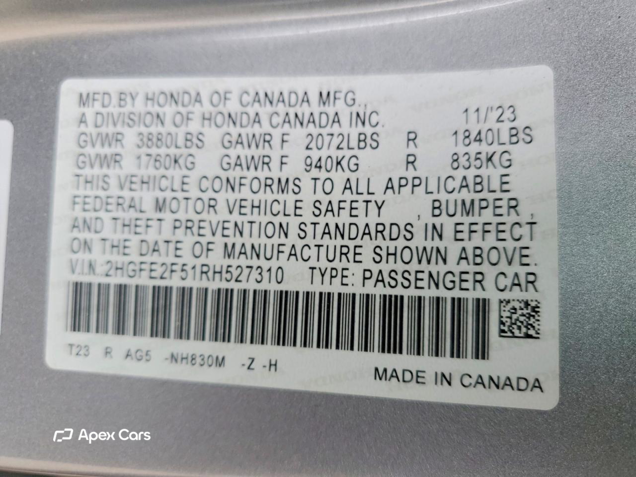 Honda Civic 2024
