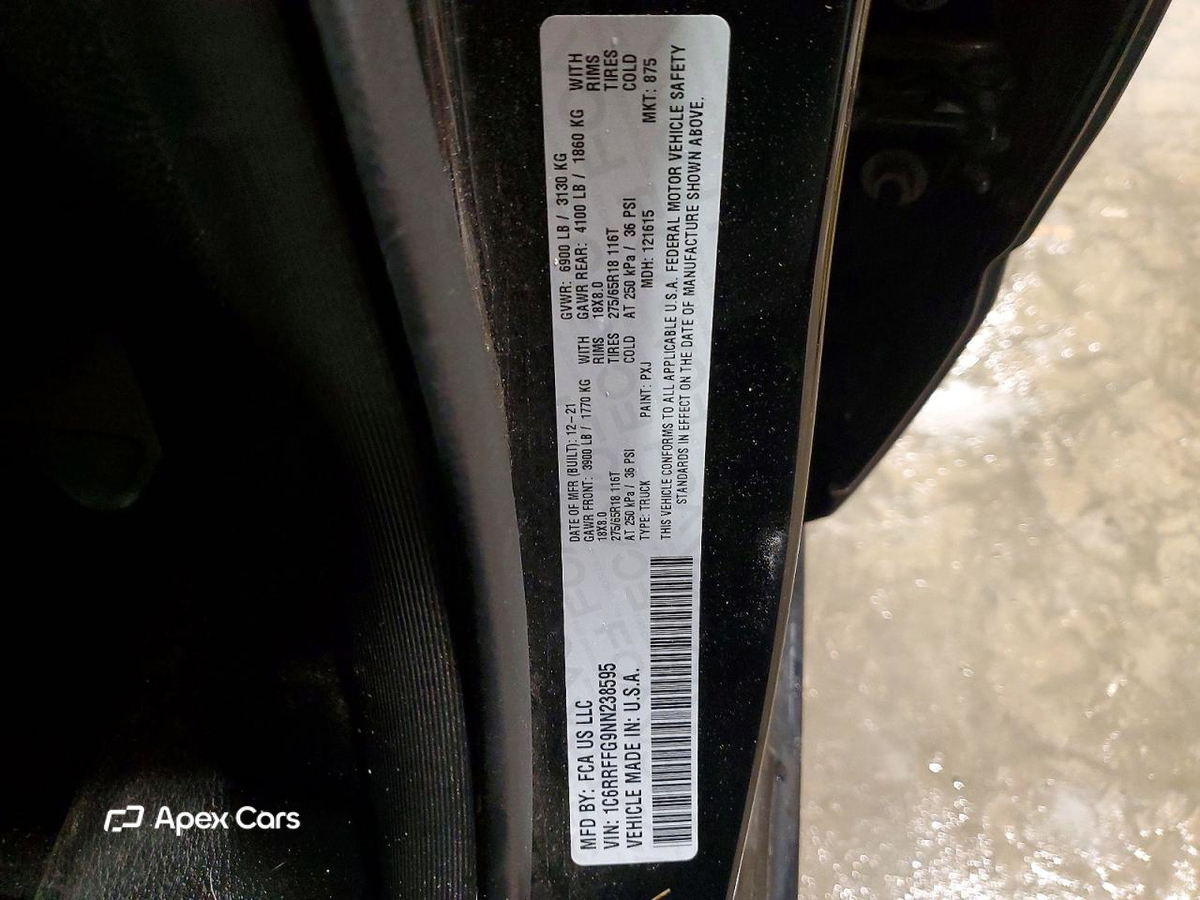 RAM 1500 2022