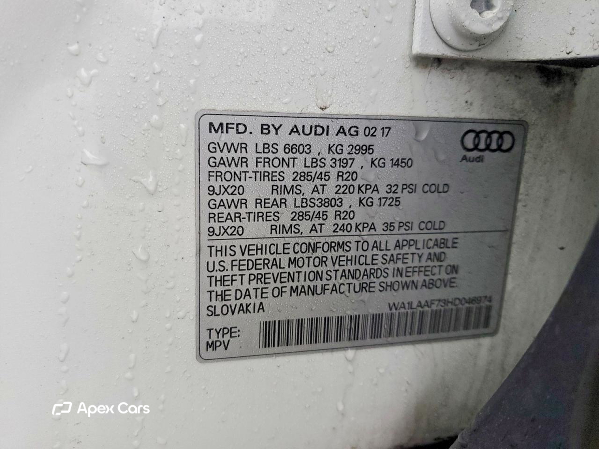 Audi Q7 2017