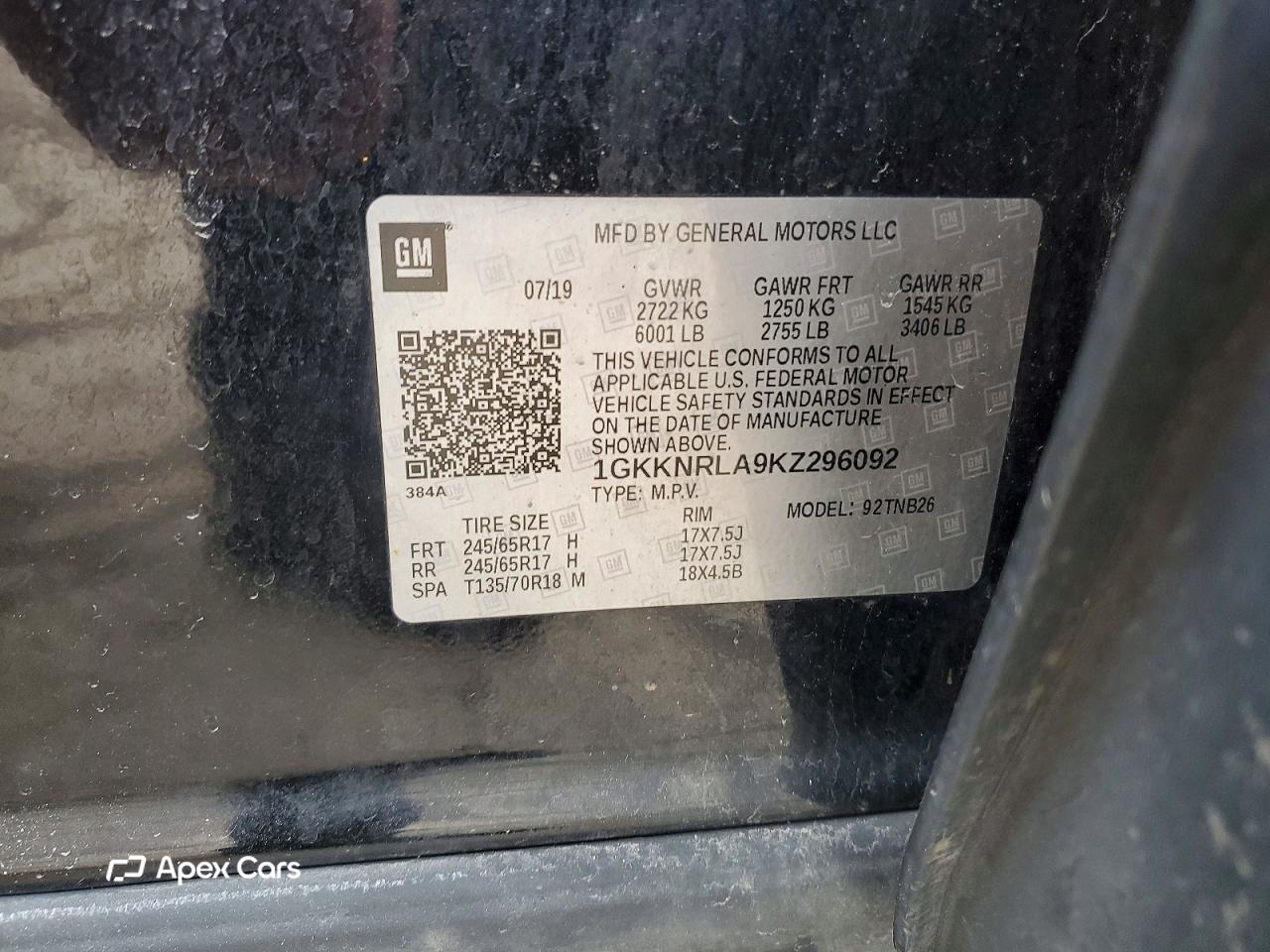 GMC Acadia 2019