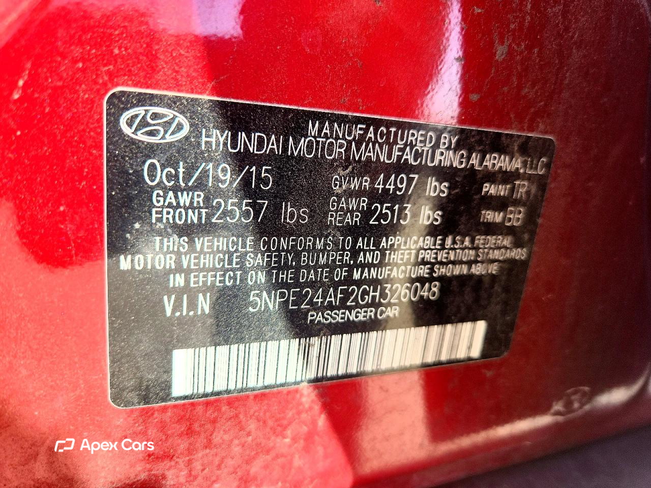 Hyundai Sonata 2016