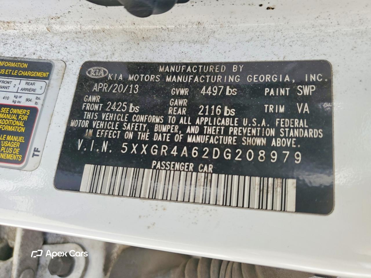 Kia Optima 2013