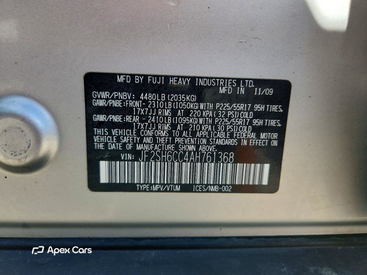 Subaru Forester 2010