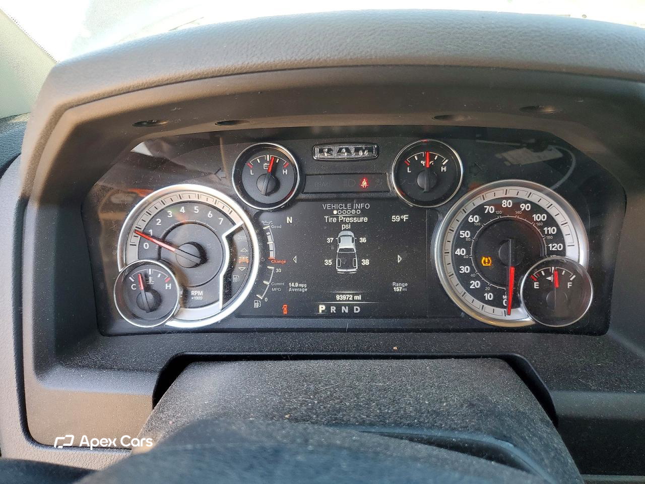RAM 1500 2019