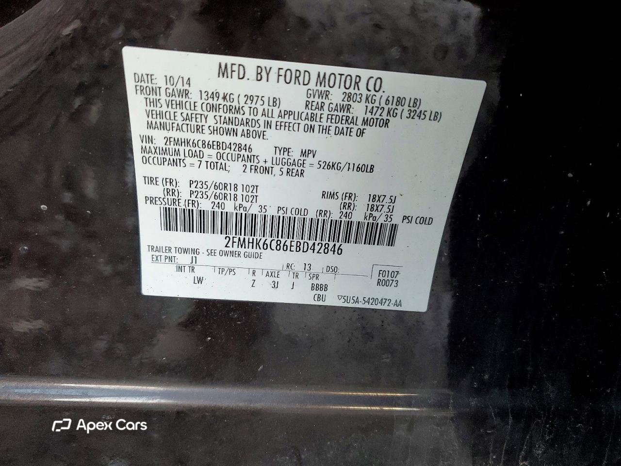 Ford Flex 2014