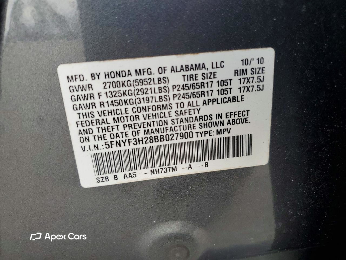 Honda Pilot 2011