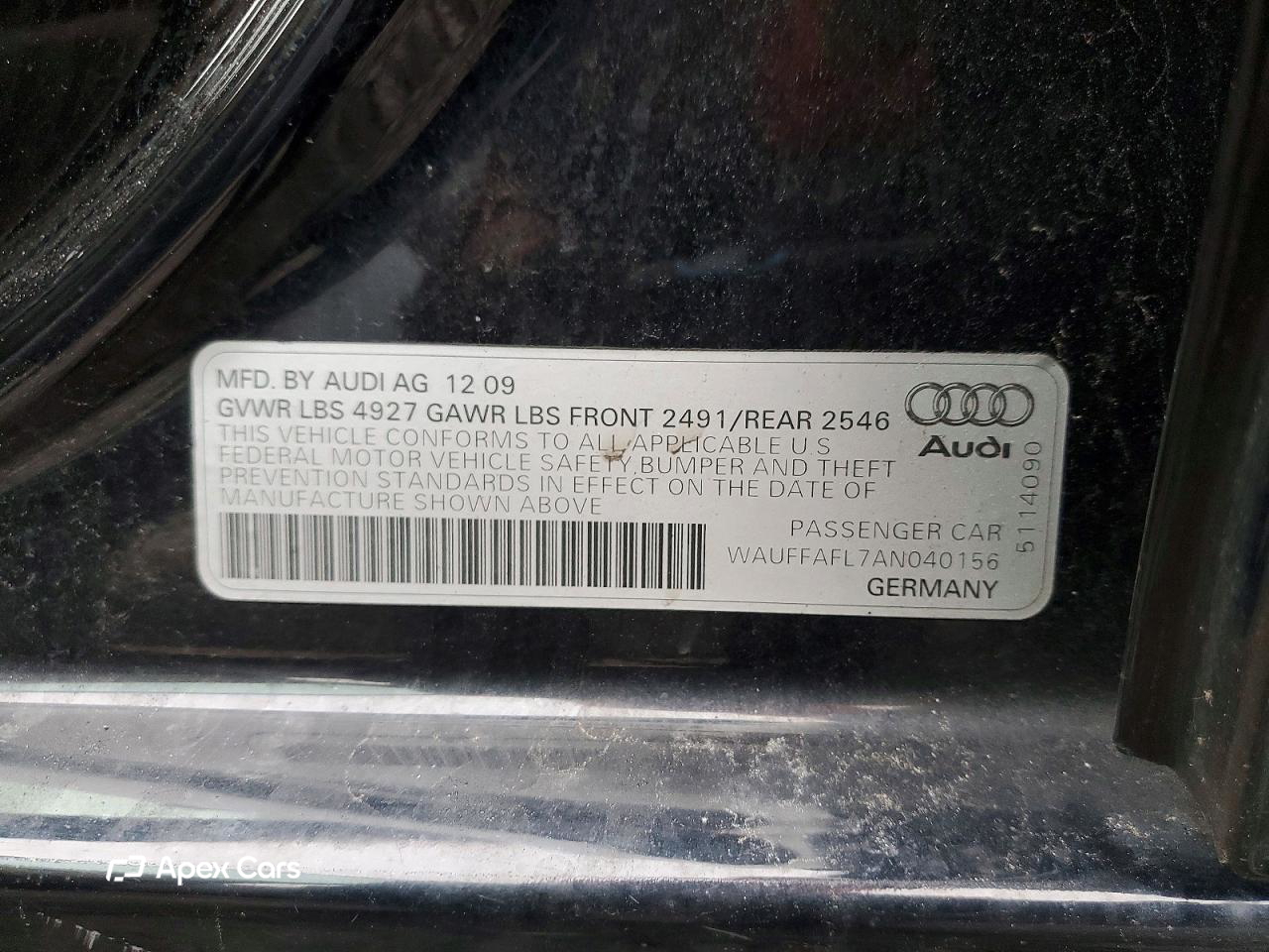 Audi A4 2010