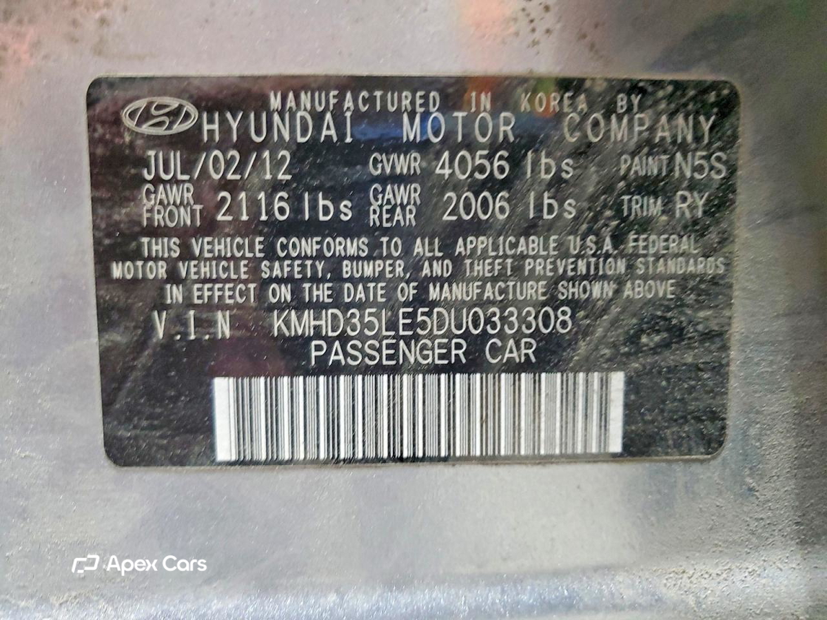 Hyundai Elantra 2013