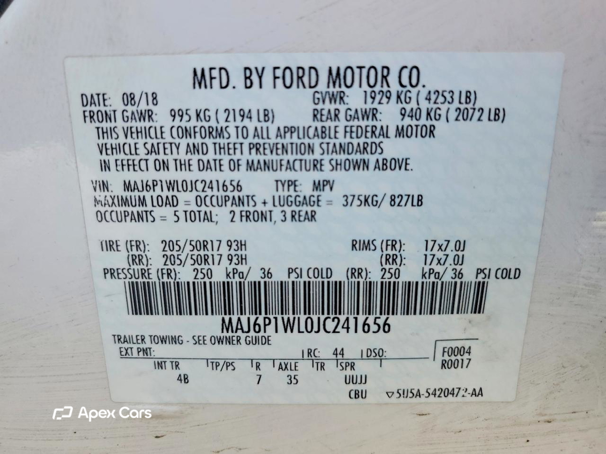 Ford EcoSport 2018