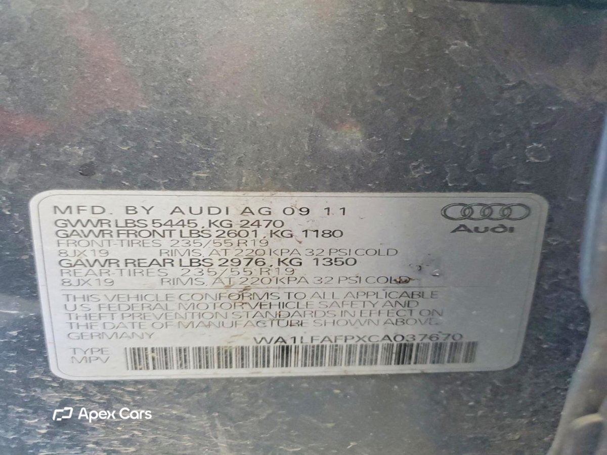 Audi Q5 2012