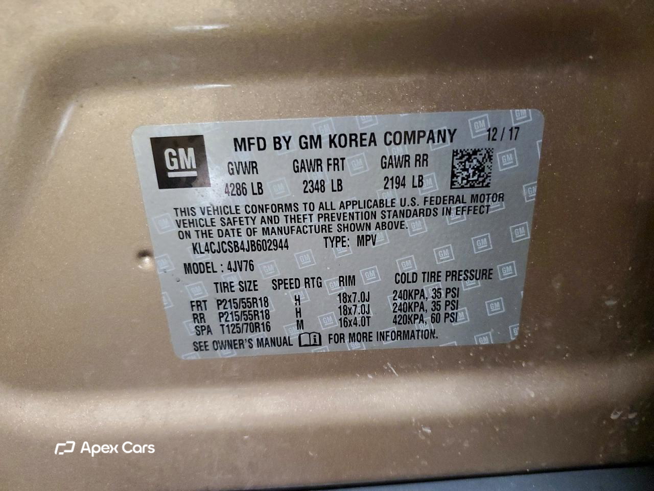 Buick Encore 2018