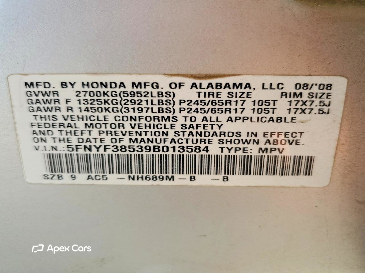 Honda Pilot 2009