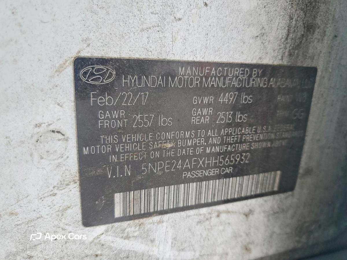 Hyundai Sonata 2017