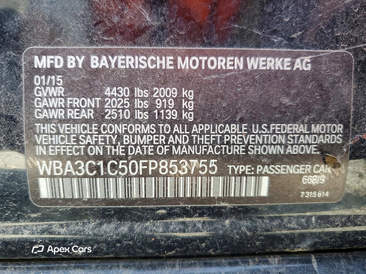 BMW Series 3 2015