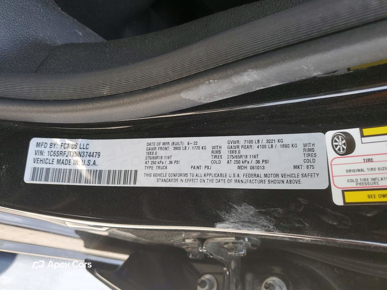 RAM 1500 2022