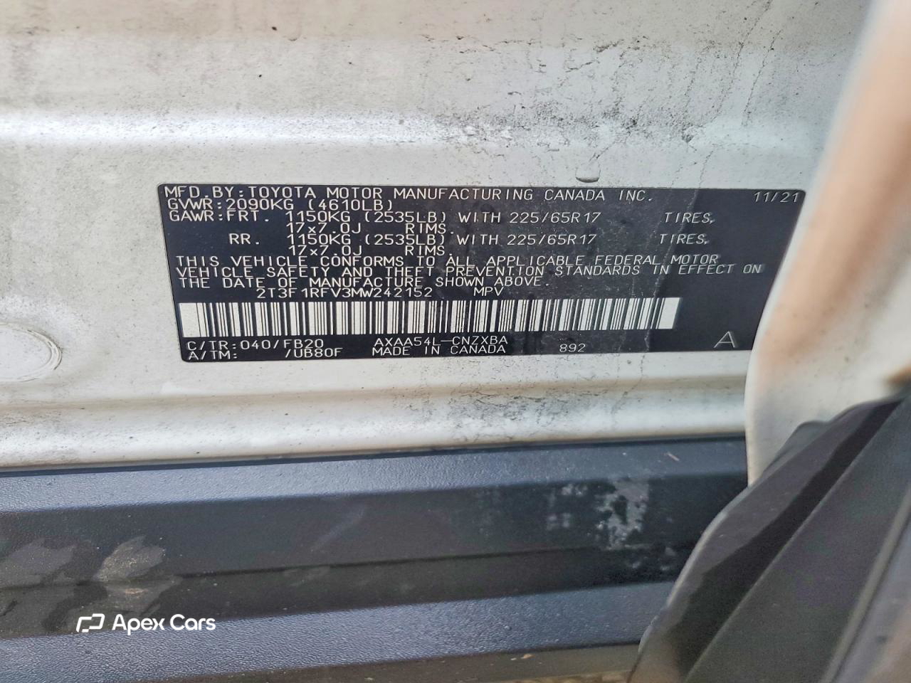 Toyota RAV 4 2021