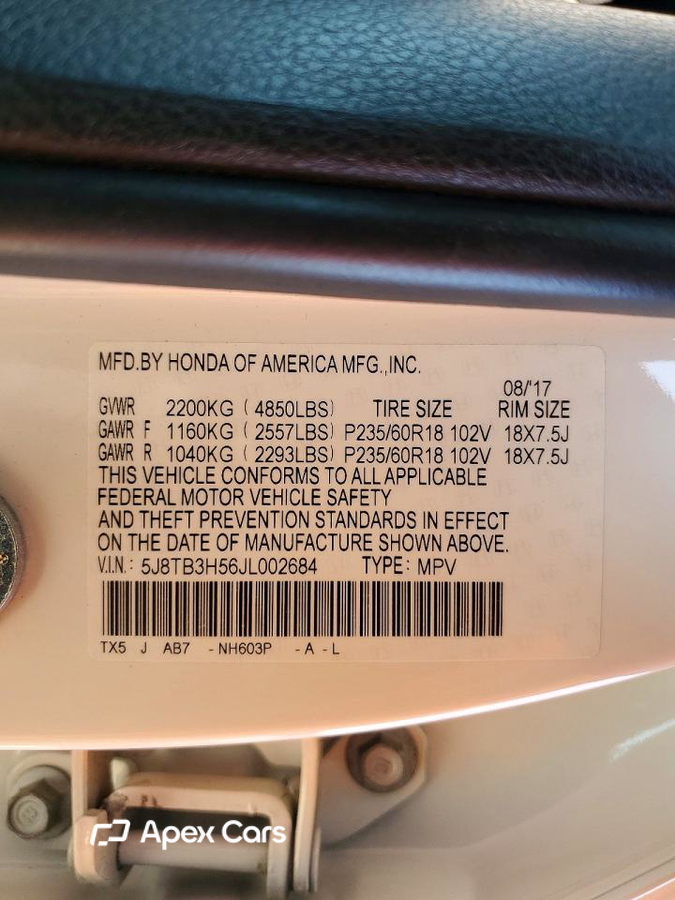 Acura RDX 2018