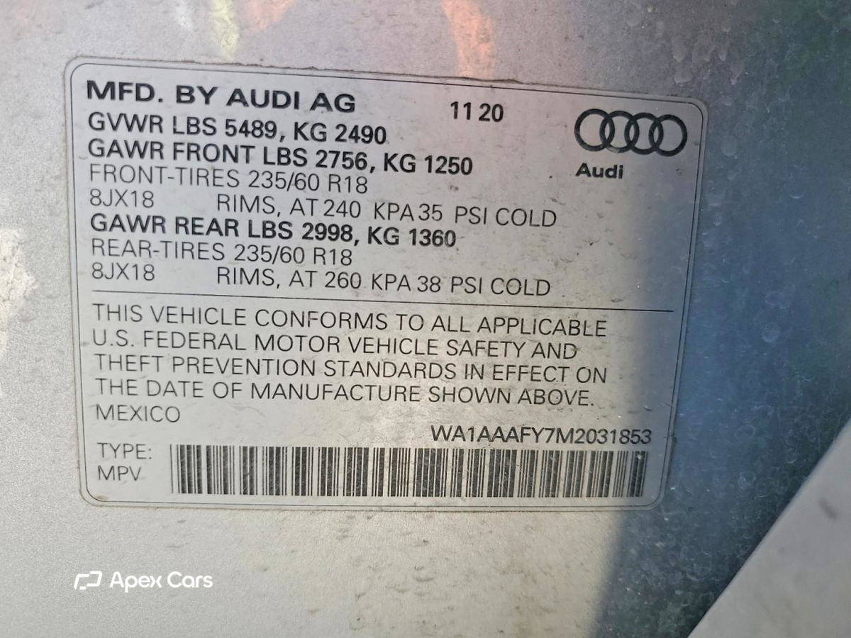 Audi Q5 2021