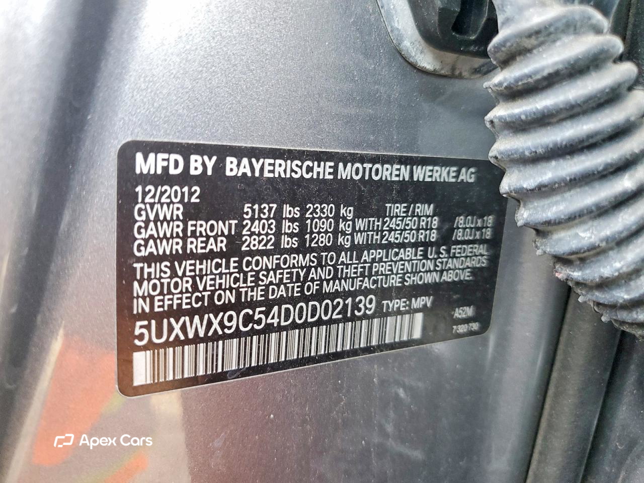 BMW X3 2013