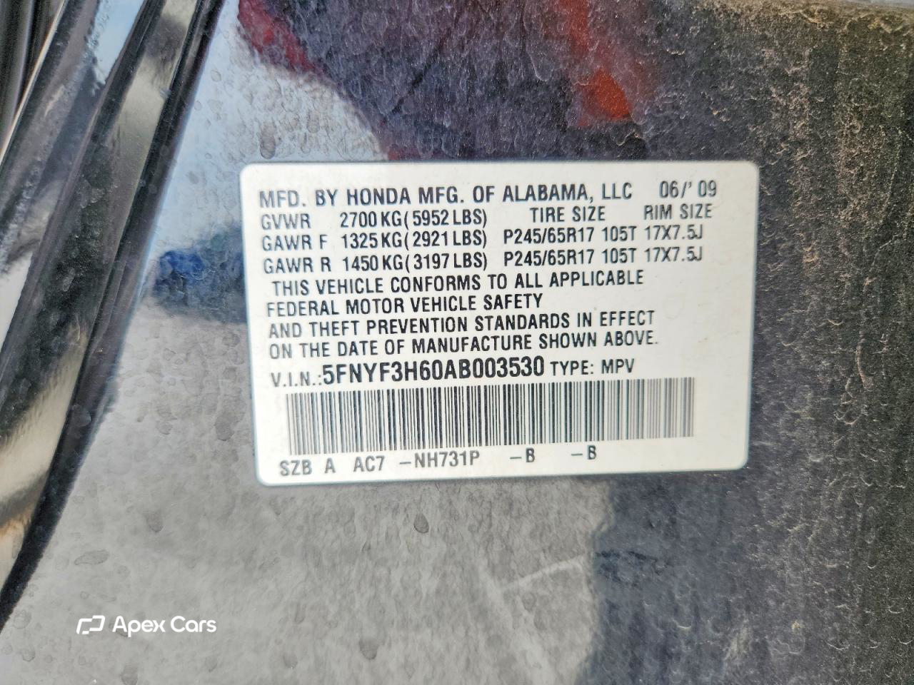 Honda Pilot 2010
