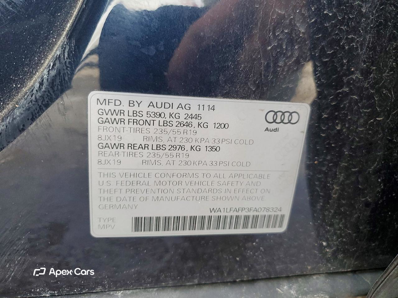 Audi Q5 2015