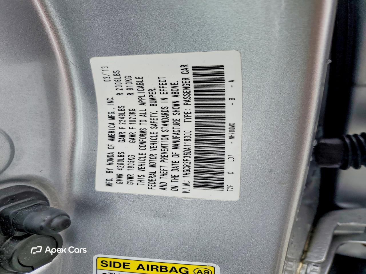 Honda Accord 2013