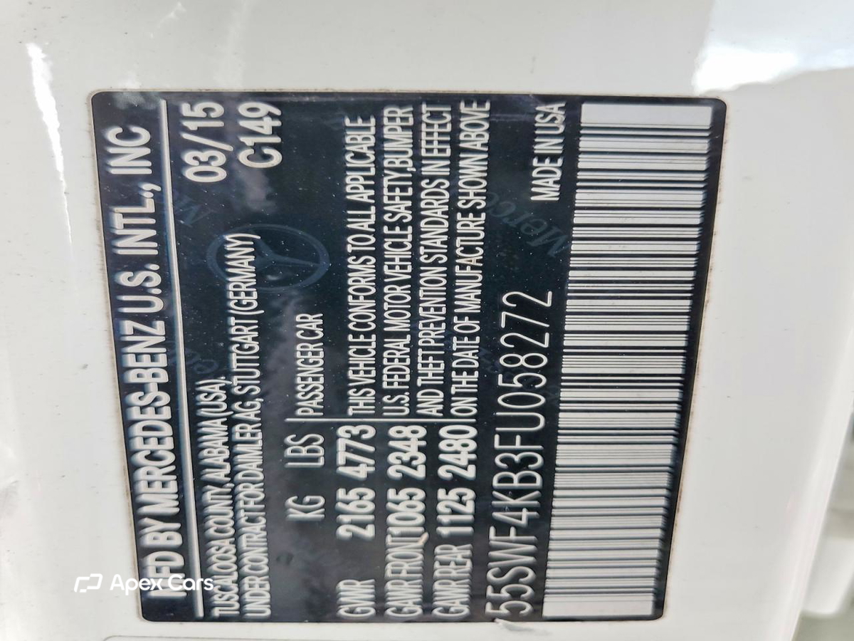 Mercedes-Benz C-klasse 2015