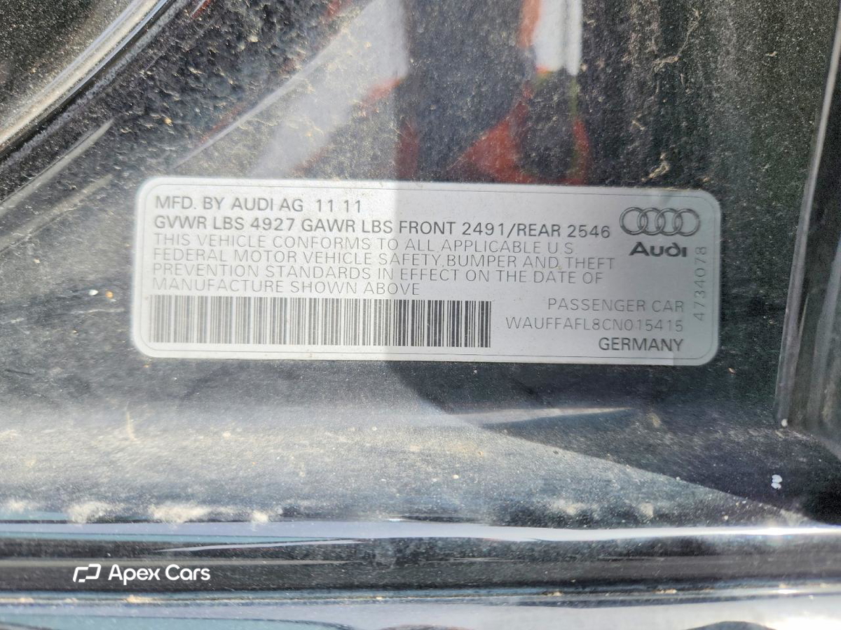 Audi A4 2012