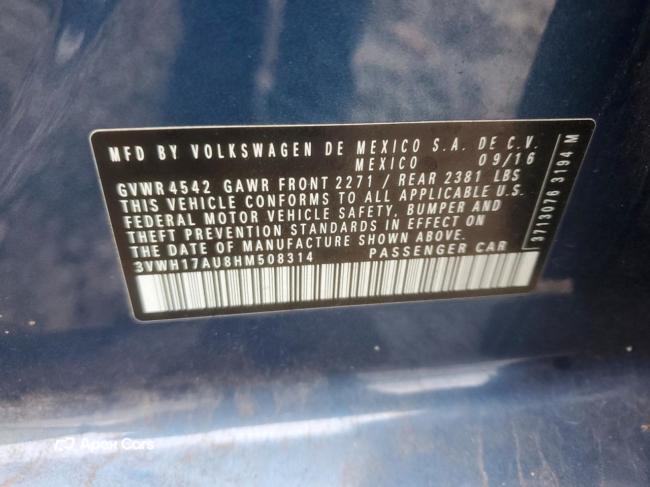 Volkswagen Golf 2017
