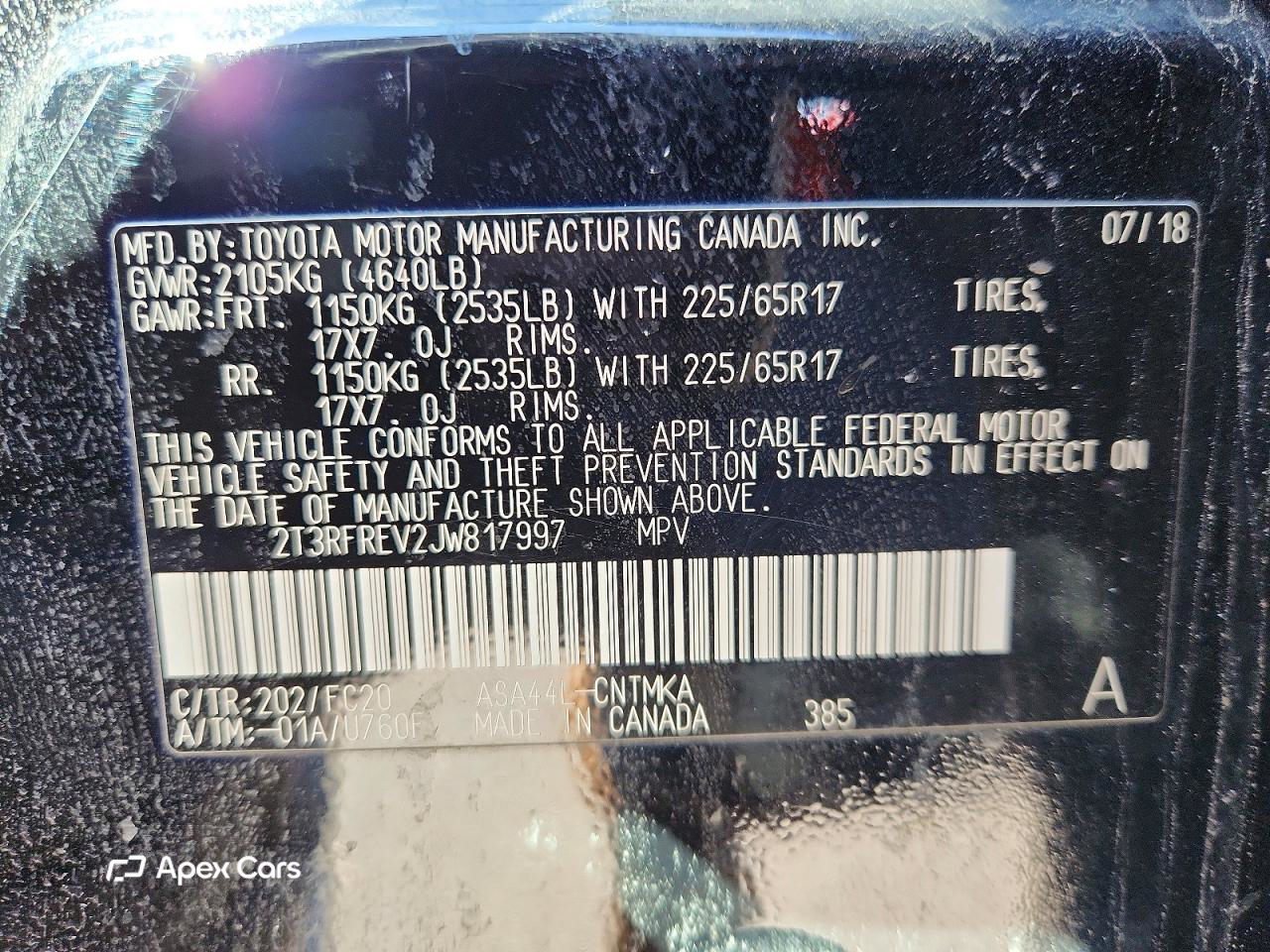 Toyota RAV 4 2018