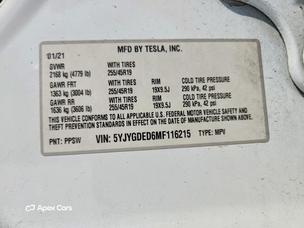 Tesla Model Y 2021