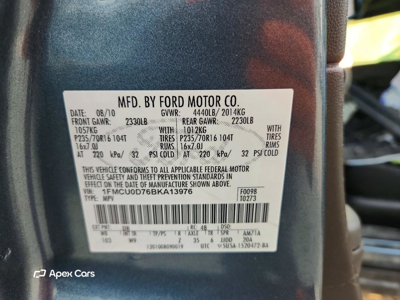 Ford Escape 2011