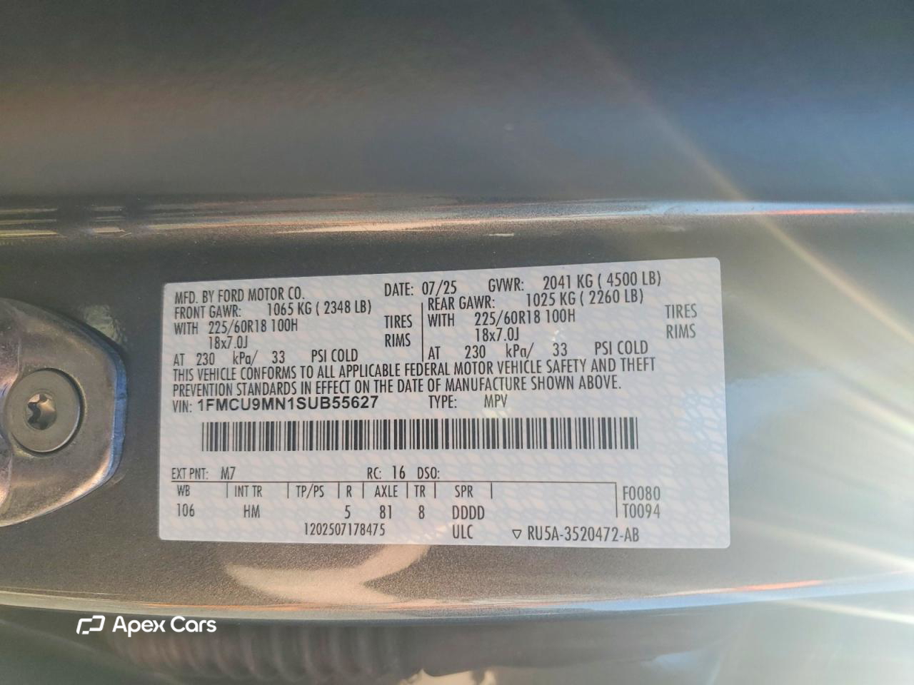 Ford Escape 2025