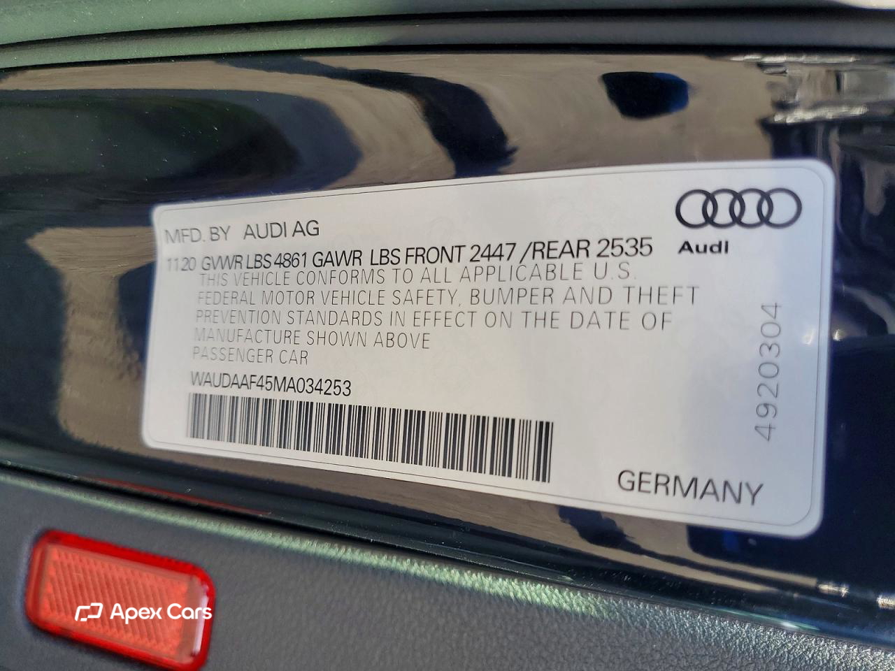 Audi A4 2021