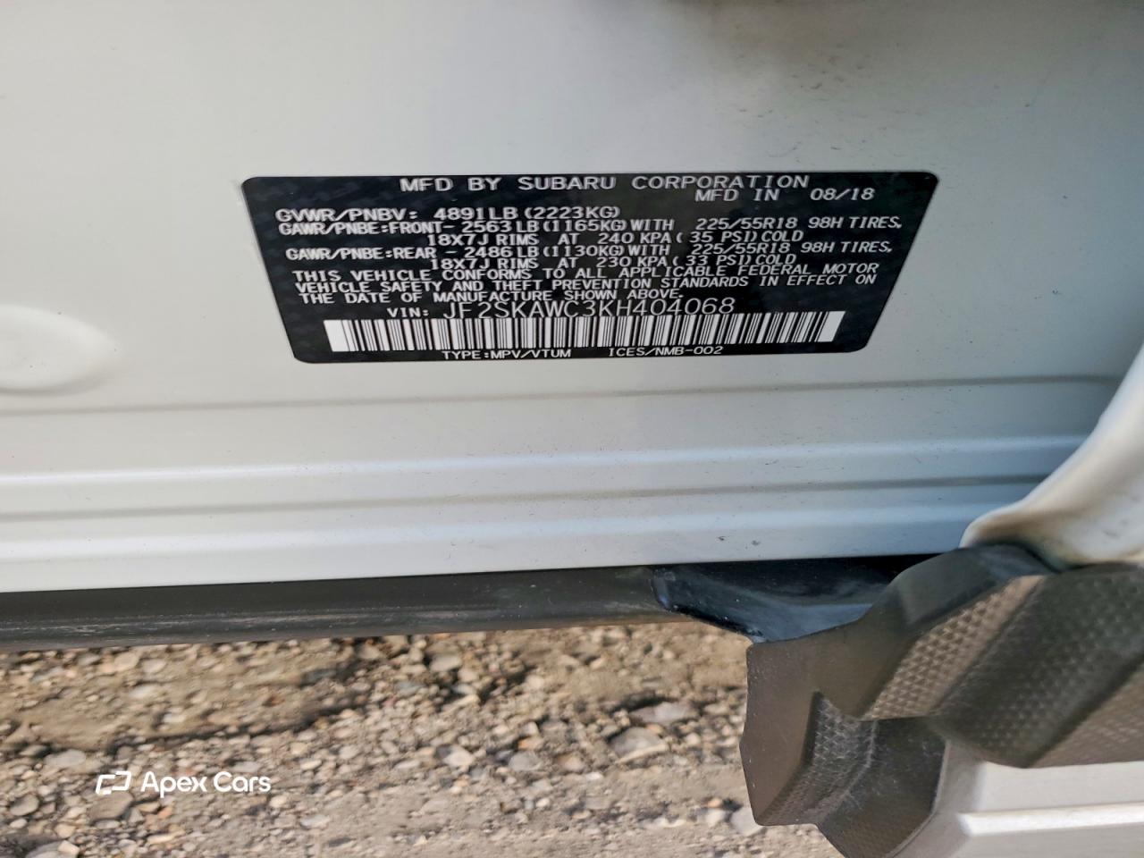Subaru Forester 2019